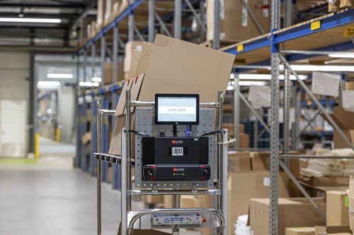 Système de préparation de commande multiples - PickCart - Pcdata Logistics Automation - pick & put / pick-to-light / pour l'industrie du tabac
