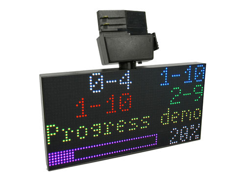Afficheur à LED - DISM2K - Pcdata Logistics Automation - à matrice de points / alphanumérique / numérique