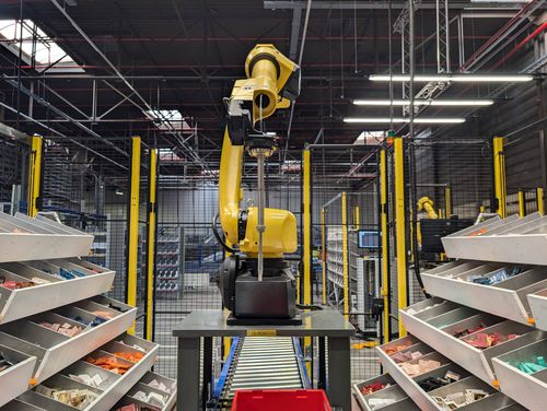 Robot cartésien - Pcdata Logistics Automation - 4 axes / 3 axes / pick and place