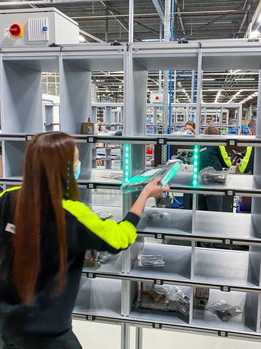 Système de préparation de commande multiples - Pcdata Logistics Automation - put to light / pick-by-scan / pour l'intralogistique
