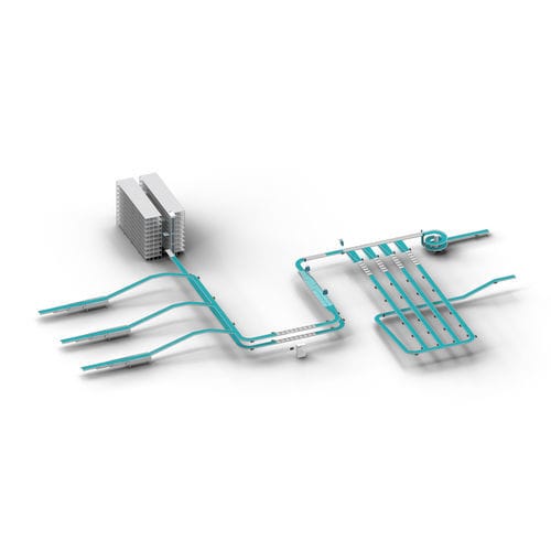 Système de convoyage pour intralogistiques flexibles - EAE Solutions B.V. - pour centre de distribution