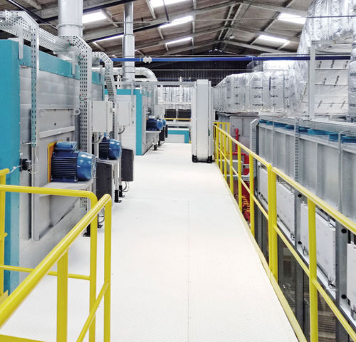 Sécheur rayonnement - PENTANOVA CS GmbH - à infrarouge / à UV / de gaz