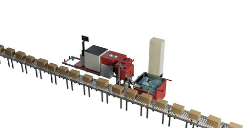 Imprimante applicateur d'étiquette automatique - redtagger T-400 - AKL-tec GmbH - auto-adhésives / pour carton