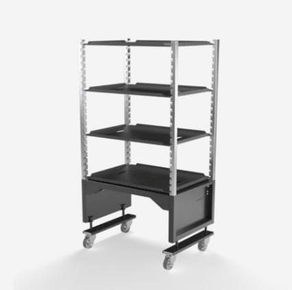 Chariot à étagères - MD – OMRON - Nord Modules A/S