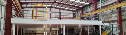 Mezzanine industrielle sur mesure - John Scott Works Ltd - pour bâtiment / pour système de rangement / pour l'industrie