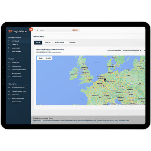 Logiciel de gestion d'actifs - Logistikbude GmbH - d'ERP / pour les infrastructures / pour applications IIoT