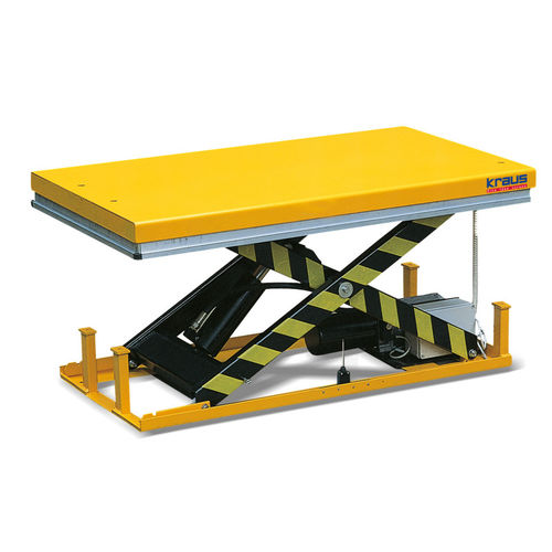Table élévatrice à simple ciseaux - HTCL 500 - KRAUS Betriebsausstattung und Fördertechnik GmbH - hydraulique / stationnaire / de chargement