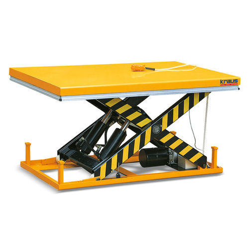 Table élévatrice à simple ciseaux - HTC 2004 - KRAUS Betriebsausstattung und Fördertechnik GmbH - électro-hydraulique / stationnaire