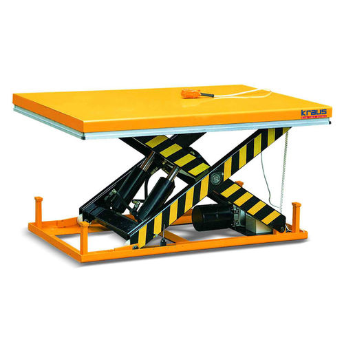 Table élévatrice à simple ciseaux - HTC 2006 - KRAUS Betriebsausstattung und Fördertechnik GmbH - électro-hydraulique / stationnaire
