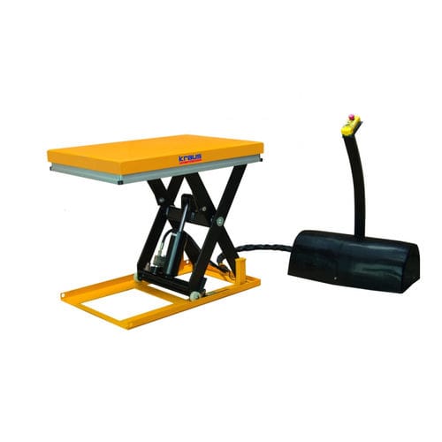 Table élévatrice à simple ciseaux - HTC 1001 Mini - KRAUS Betriebsausstattung und Fördertechnik GmbH - électro-hydraulique / stationnaire