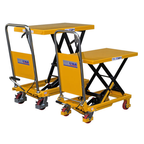 Chariot de transport - Hubtischwagen SP 500 - KRAUS Betriebsausstattung und Fördertechnik GmbH - en acier inoxydable / à plate-forme