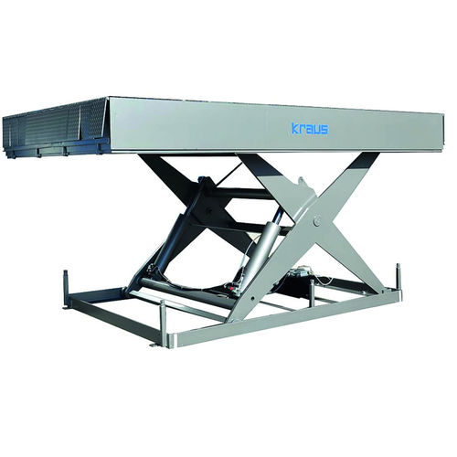 Table élévatrice à simple ciseaux - AXA3.25D2.160.276216I - KRAUS Betriebsausstattung und Fördertechnik GmbH - électro-hydraulique / stationnaire / de chargement
