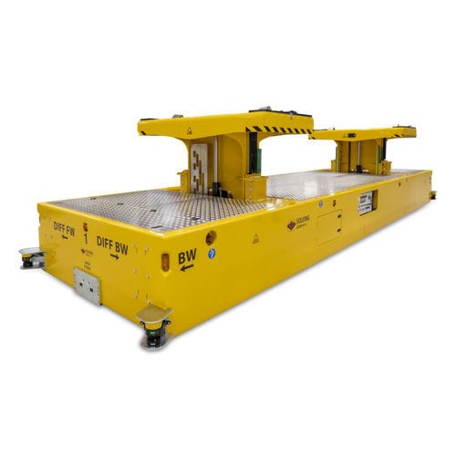 Véhicule autoguidé de manutention - Solving GmbH - de transport / pour charges lourdes / pour rouleau de papier