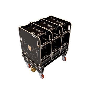 Chariot de transport - ligenium GmbH - à étagères / à roulettes