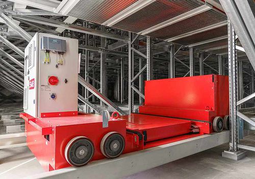 Pallet shuttle automatisé - SMB International GmbH - pour magasin de stockage automatique