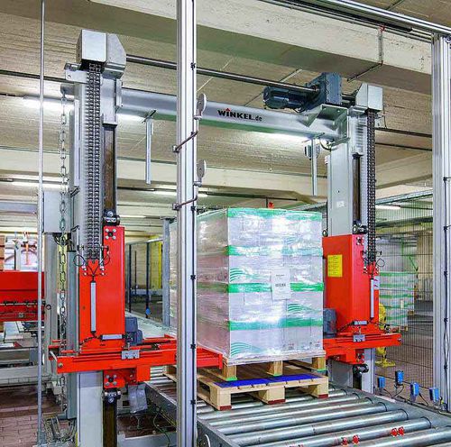 Empileur de palettes - SMB International GmbH - industriel / pour applications médicales / pour l'industrie alimentaire et de la boisson