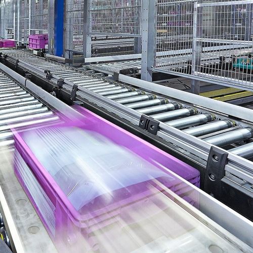 Convoyeur à rouleaux - Körber Supply Chain GmbH - à chaînes / à tablier / de transport