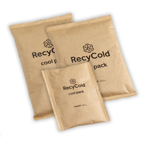 Sachet réfrigérant - RecyCold® cool pack - Ranpak BV - en polyéthylène / pour le secteur alimentaire / pour applications pharmaceutiques