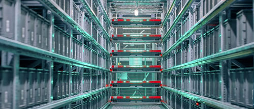 Système de stockage à navette - StoreBiter® OLS - GEBHARDT Intralogistics Group