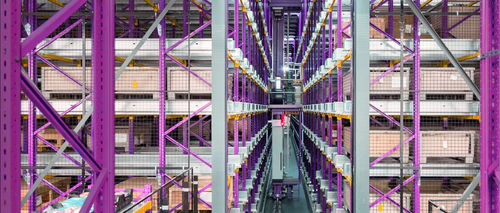 Système de stockage à navette compact - StoreBiter® OPS - GEBHARDT Intralogistics Group