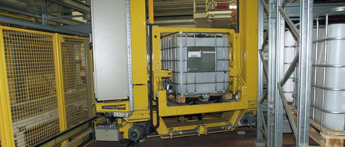 Transtockeur automatique - GEBHARDT Intralogistics Group - pour entrepôt / pour système de rangement / pour palettes