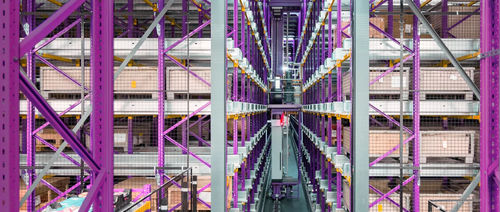 Système de manutention de stockage - GEBHARDT Intralogistics Group - automatique / de transport / de palettes