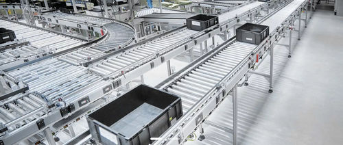 Convoyeur à rouleaux - TYPE 310 series - GEBHARDT Intralogistics Group - droit / de transport / à moteur électrique