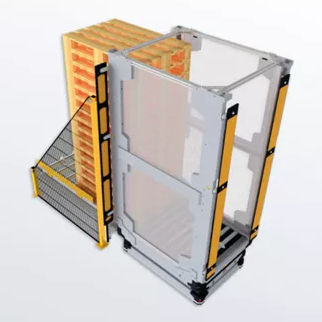 Convoyeur à rouleaux - GEBHARDT Intralogistics Group - de manutention / de palettes / pour charges lourdes