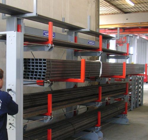 Étagère de stockage - EASY-MAG - CIAMPALINI COSTRUZIONI MECCANICHE SRL - en acier inoxydable / mobile