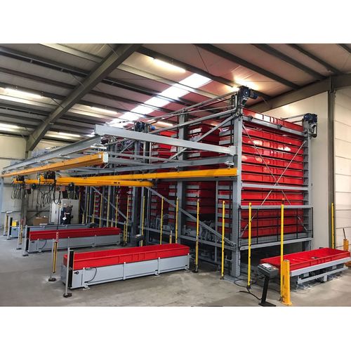 Magasin automatique vertical - BI.MAG - CIAMPALINI COSTRUZIONI MECCANICHE SRL - de palettes / pour caisses / pour tubes