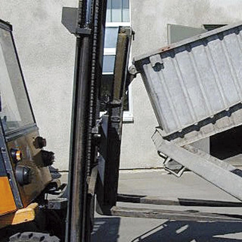 Benne auto-basculante en métal - S 10 - BEV series - stabau Schulte-Henke GmbH - pour produits en vrac / ouverte / élévatrice