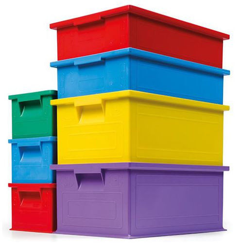 Caisse en plastique - ZEZ7015101 - IMILANI SRL SOCIETÀ BENEFIT - de transport / de manutention / pour petites pièces