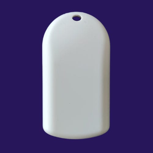 Boîtier portable - Keyfob Tag BLE - BlueUp Srl - porte-clés / en plastique / médical