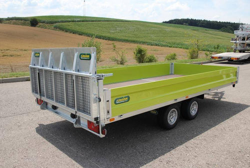 Remorque de poudre - Unsinn Fahrzeugtechnik GmbH - tandem / tractée