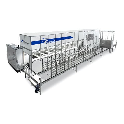 Système de lavage multicuve - KOMBI - D.B.M. TECNOLOGIE SRL - à eau / automatique / industriel