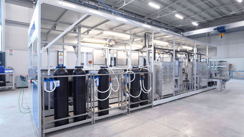 Station de traitement des eaux usées physico-chimique - D.B.M. TECNOLOGIE SRL - à circuit fermé