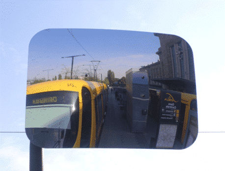 Miroir de traffic - TRAMIR® - Vialux - rectangulaire / en Polymir® / incassable
