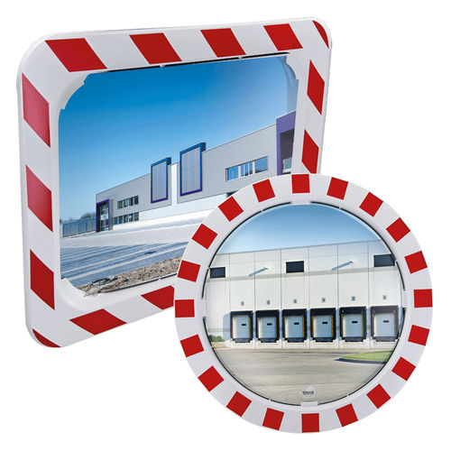 Miroir rond - 554 - Vialux - rectangulaire / en Polymir® / en polyarylsulfone