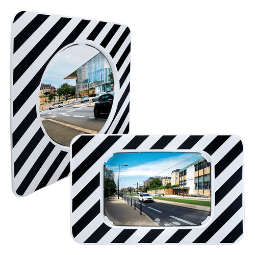 Miroir routier - 574 - Vialux - convexe / rond / carré