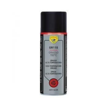 Graisse de lubrification - GR110 - GRASSO ALTA TEMPERATURA 700&deg; SPRAY - ECO SERVICE SRL - anti-agrippant / au bisulfure de molybdène / pour roulement