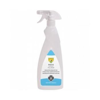 Détergent / dégraissant de métaux - PU510 - PULINOX TRIGGER - ECO SERVICE SRL - pour acier inoxydable / abrasif / anticorrosion