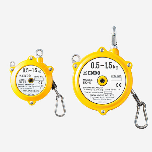 Équilibreur à ressort - EK series - ENDO KOGYO CO.LTD. - avec câble en acier