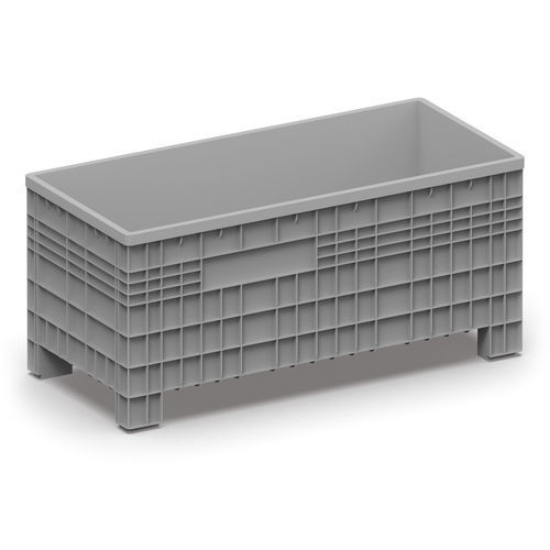 Caisse-palette en polypropylène - PLASTNPLAST SRL - en polyéthylène / de transport / de stockage