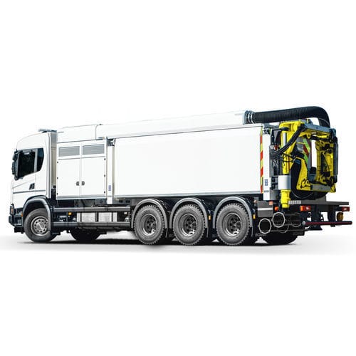 Excavatrice aspiratrice pour matières solides et liquides - SLF10 - Stock Group