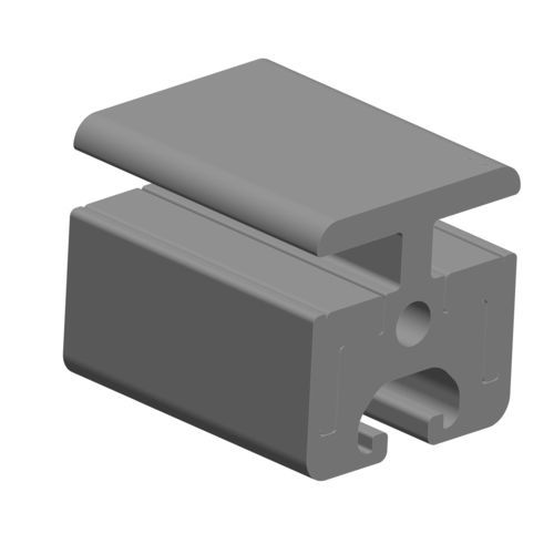 Profilé en aluminium - 1100097 - ALLFEST GMBH - rainuré / de cadre