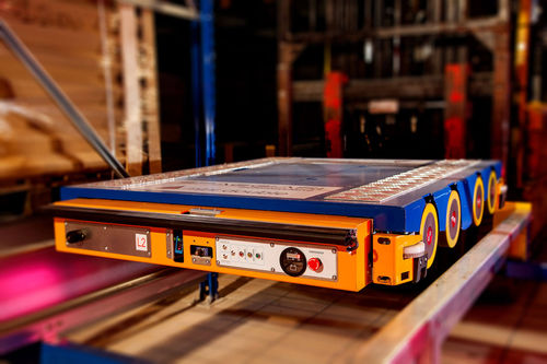 Système de stockage à navette compact - DOUBLE - METALMECCANICA SPAGGIARI S.R.L.