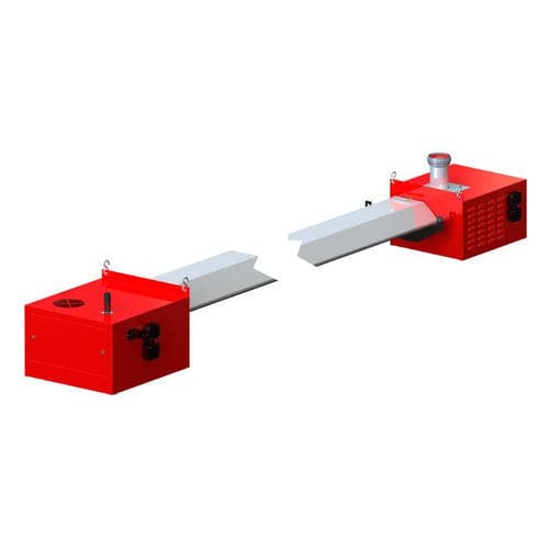 Chauffage radiant à gaz naturel - RED-LINE - OFFICINE TERMOTECNICHE FRACCARO SRL - industriel