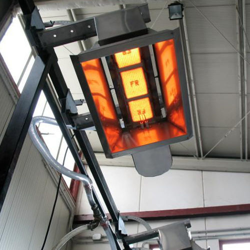 Chauffage radiant à air chaud - Sunrad - OFFICINE TERMOTECNICHE FRACCARO SRL - industriel