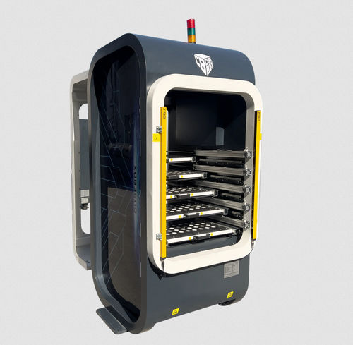 Système de stockage automatique vertical - CubeBOX - Tezmaksan Robot Technologies - pour petites pièces