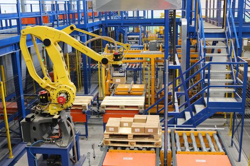 Robot de palettisation - UTECO CONTEC SRL - articulé / au sol